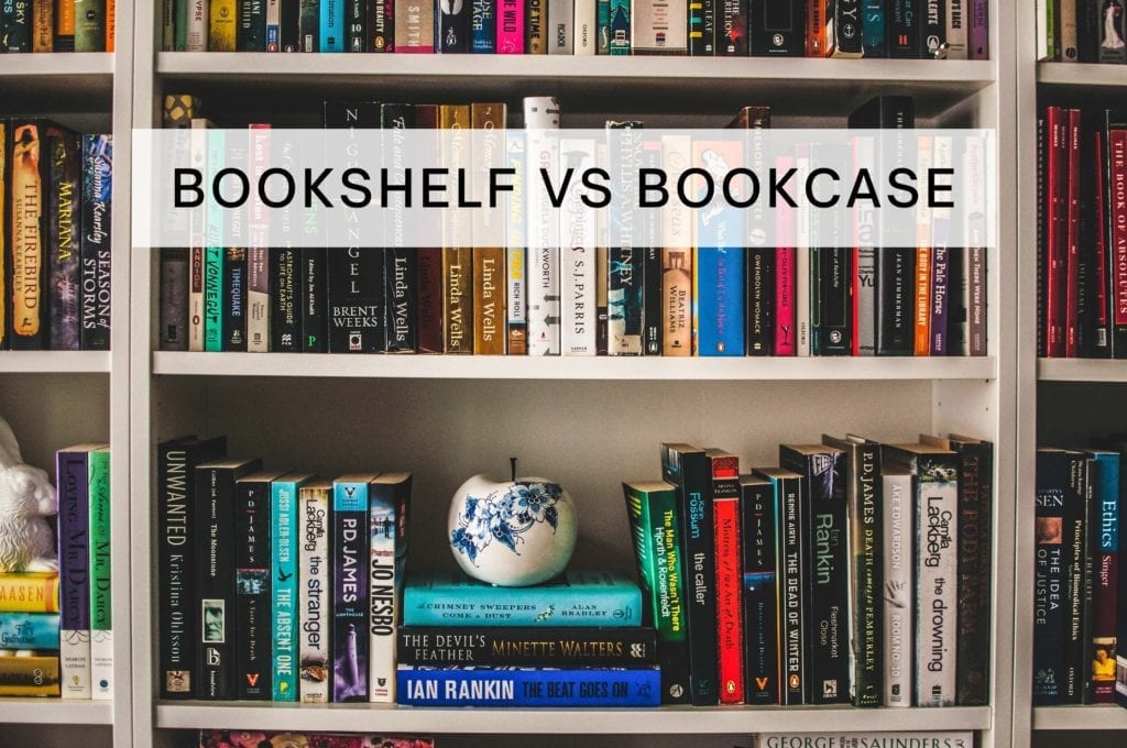 Bookshelf vs Bookcase