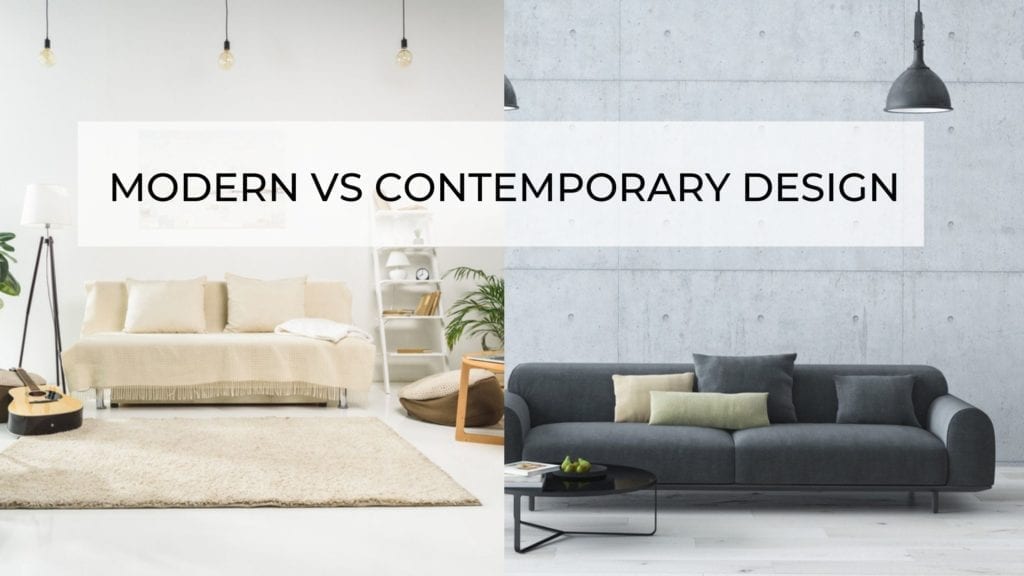 Modern Vs Contemporary