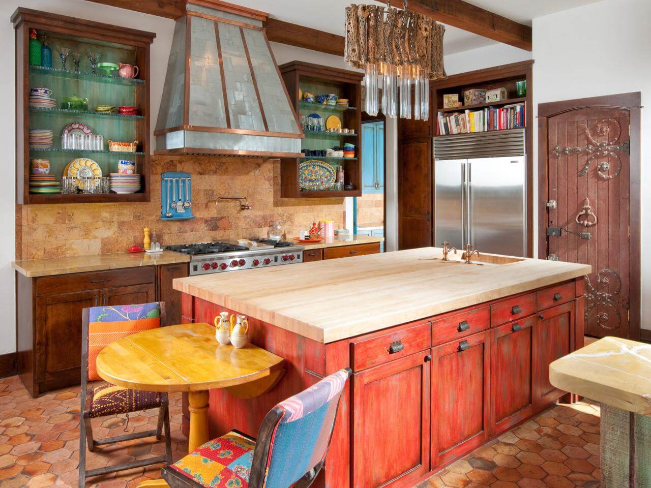 Rustic Kitchen Colors